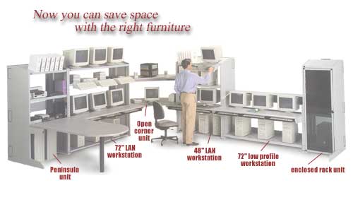 EDP NetCom 3 server furniture